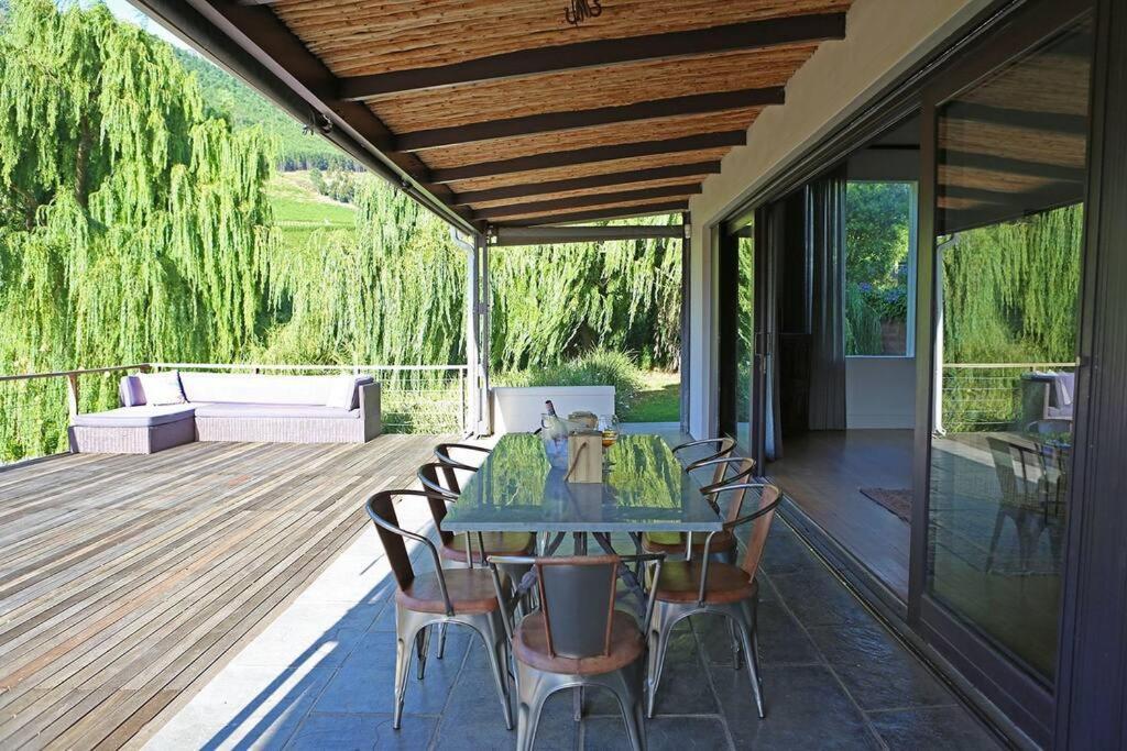De Luc Farmhouse Ultimate Country Privacy Franschhoek Buitenkant foto